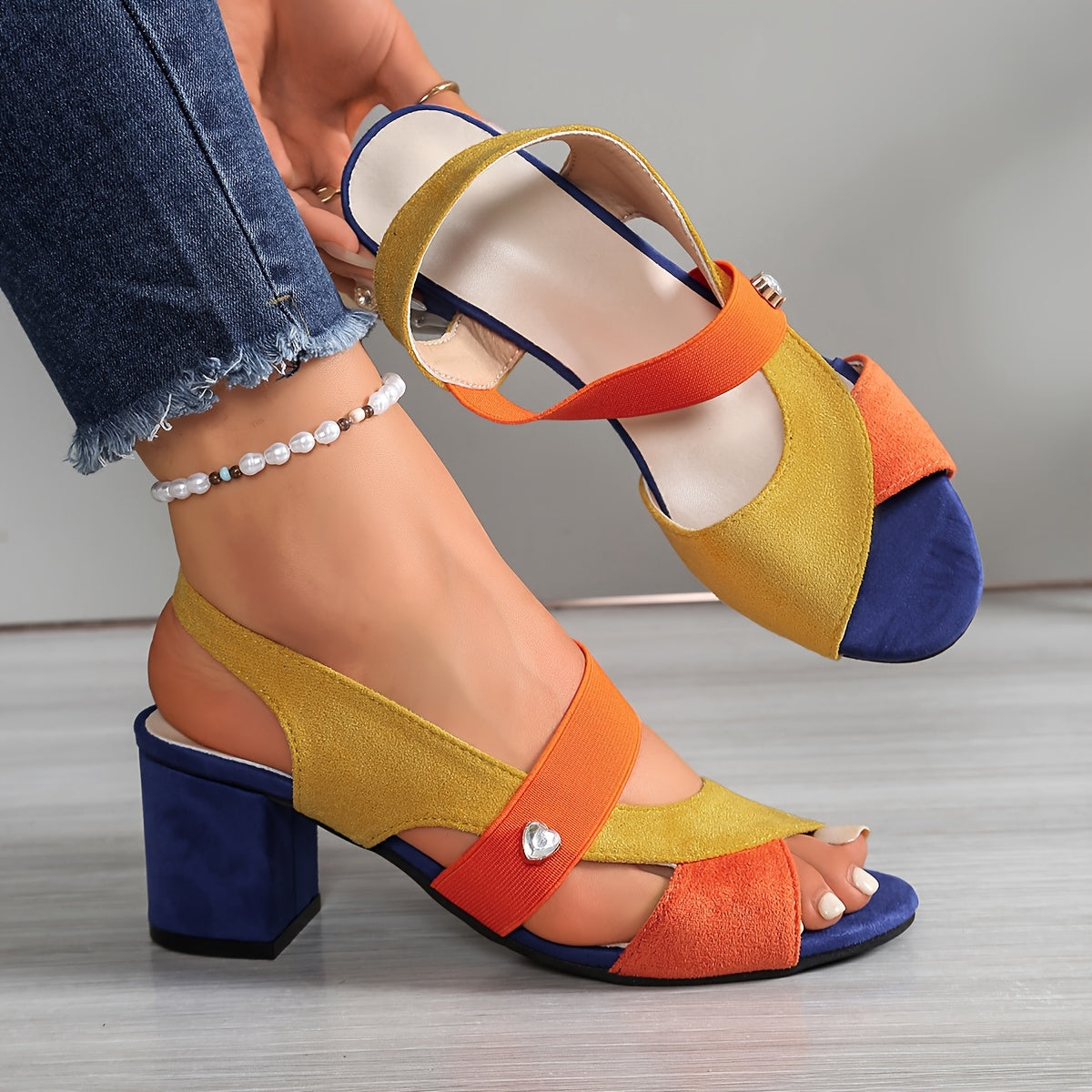 Luz | Zapatos de Tacón Ancho Ortopédicos, Cómodos