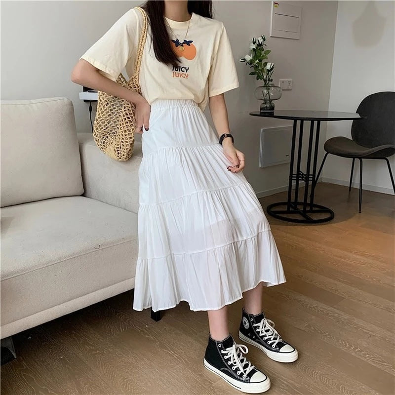 Carine | Falda Fluida y Ligera de Talla Única, Casual