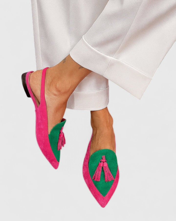 Thalina | Zapatos de Tacón Destalonados, Elegantes