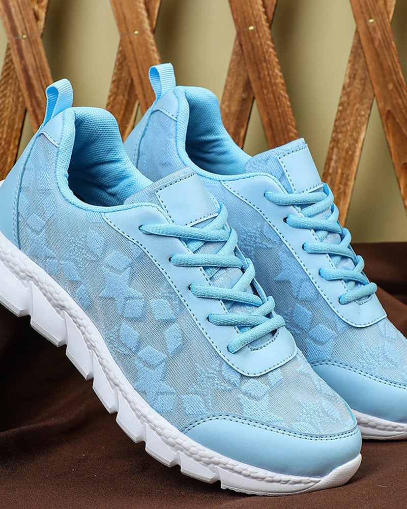 Zapatillas Deportivas Transpirables con Cordones