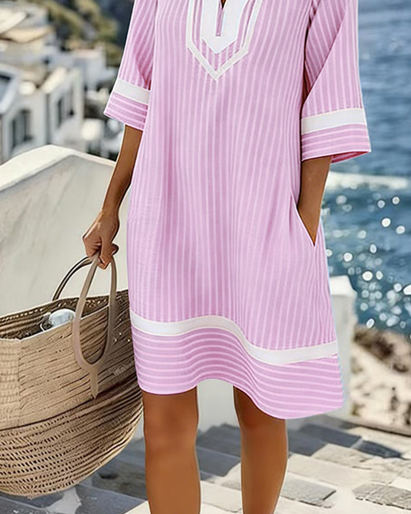 Laila | Vestido de manga corta