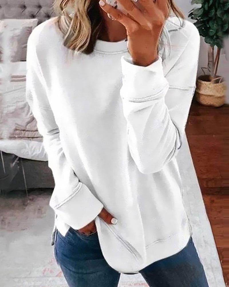 Pilar | Sudadera Clásica Suave, Cómoda