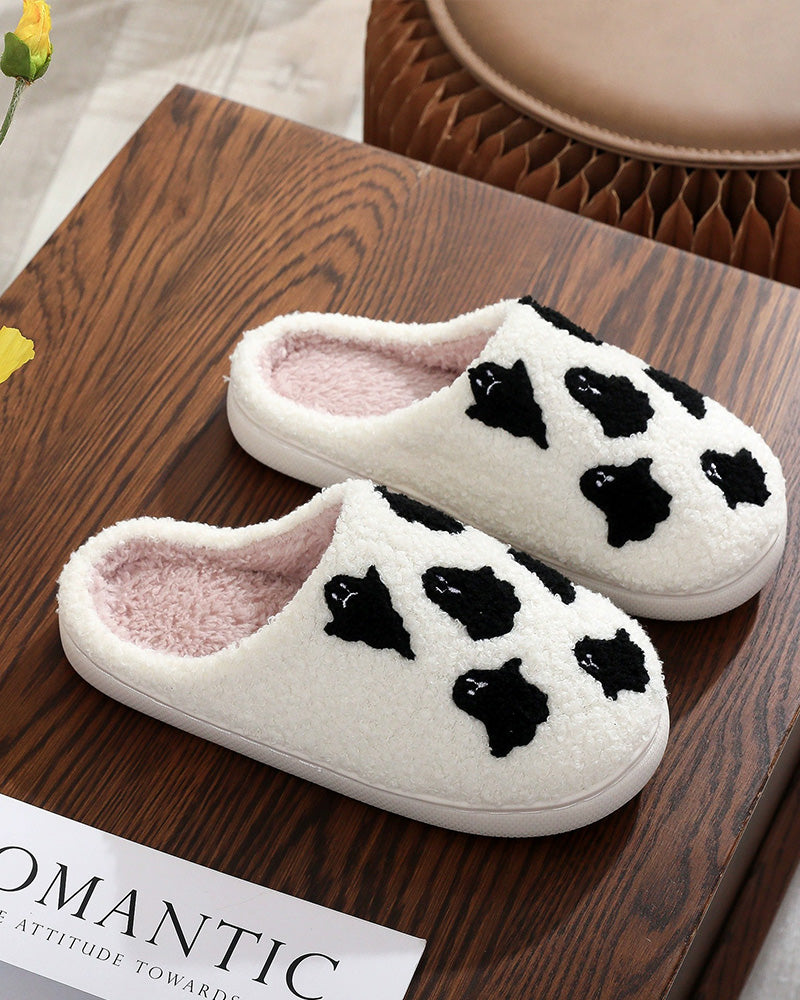 Zapatillas de Casa de Peluche con Fantasmas