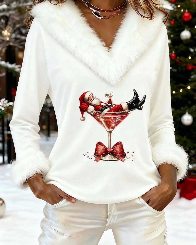 Romilda | Jersey Navideño de Peluche, Espíritu de Fiesta con Estilo