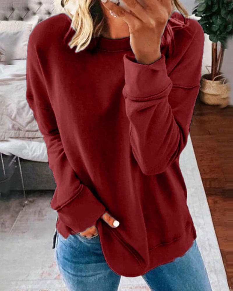 Pilar | Sudadera Clásica Suave, Cómoda