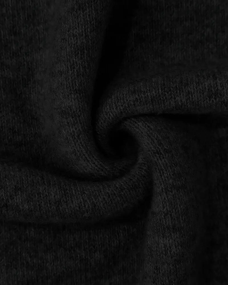 Runa | Jersey de Cuello Alto con Estampado en Contraste, Diseño Llamativo
