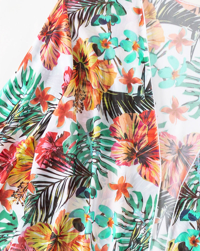 Aimée | Bikini de Tres Piezas con Camisa de Manga Larga, Conjunto Completo