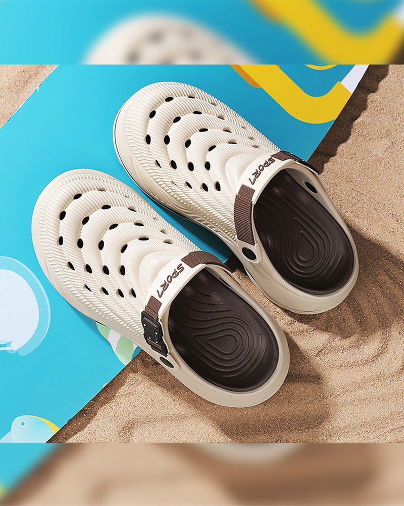 Zuecos Unisex de Playa con Suela Gruesa