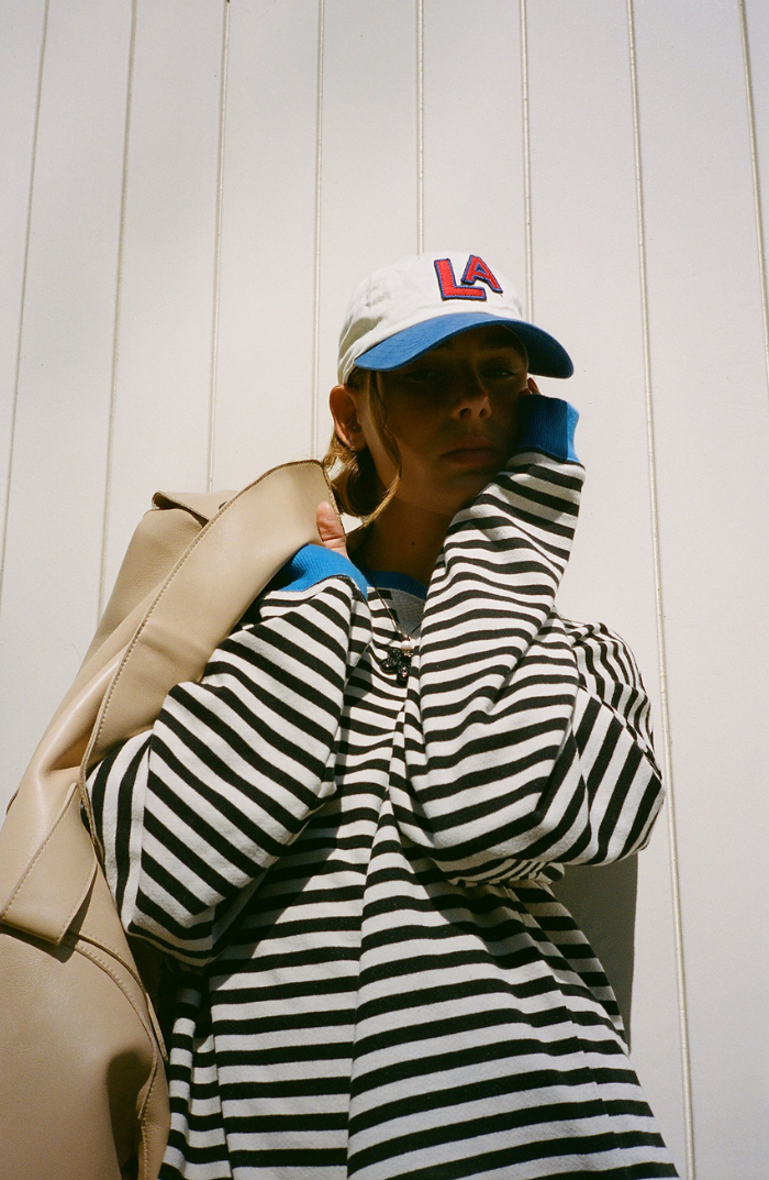 Ada | Sudadera Oversize de Rayas, Casual