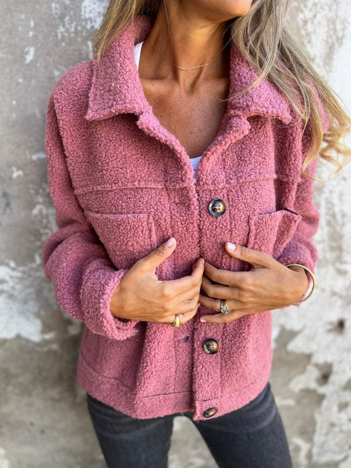 Colette | Abrigo Suave con Cuello Clásico, Cómodo y Elegante