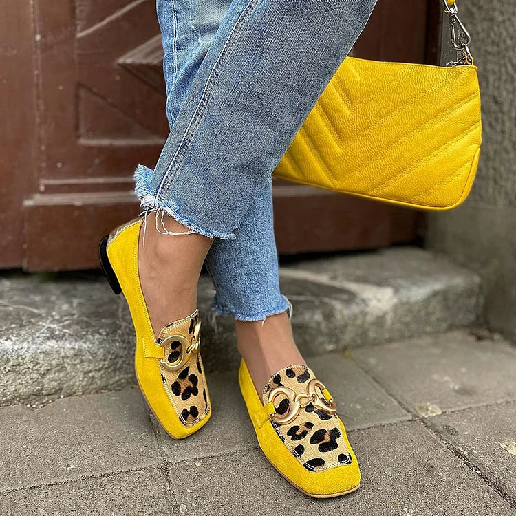 Lailani | Mocasines Casual Amarillos, Cómodos