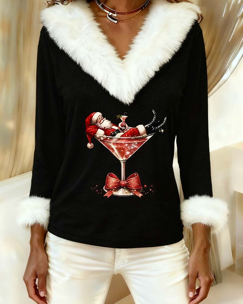 Romilda | Jersey Navideño de Peluche, Espíritu de Fiesta con Estilo