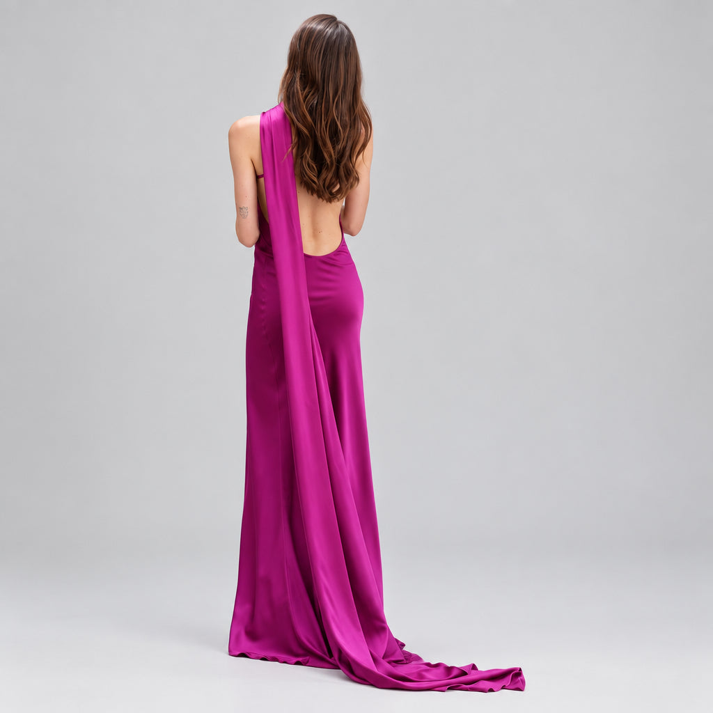 Isabella-Vestido Morado