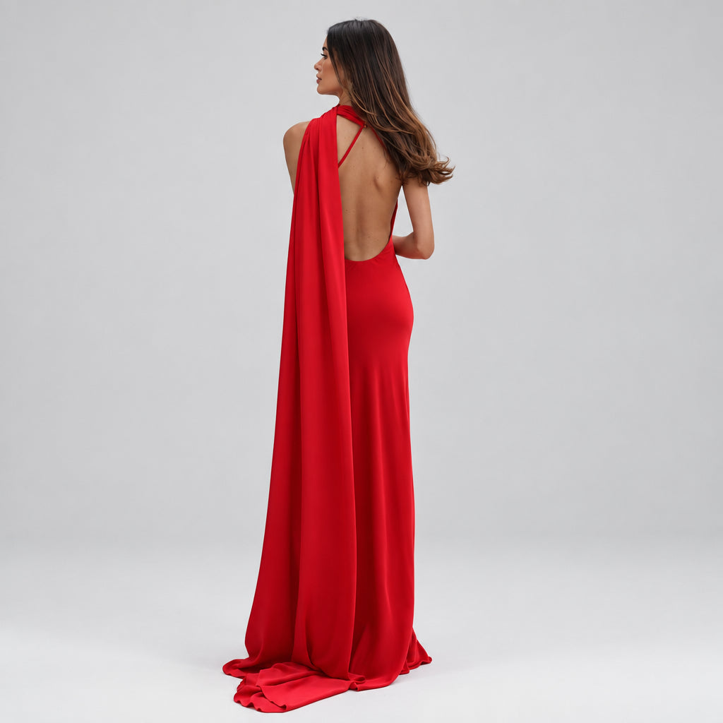 Isabella-Vestido Rojo