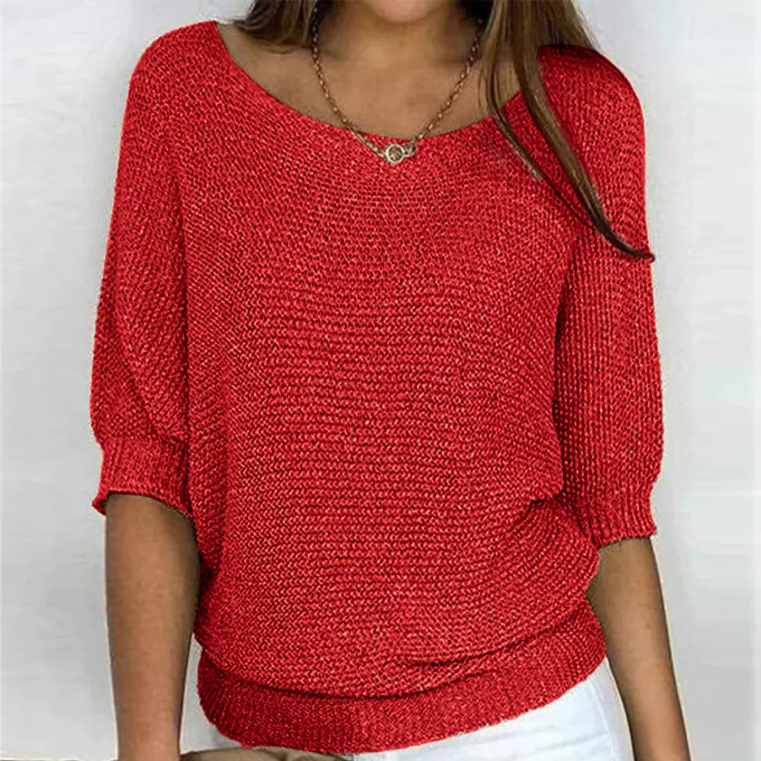 Evelyn | Jersey de Punto de Ochos, Elegante
