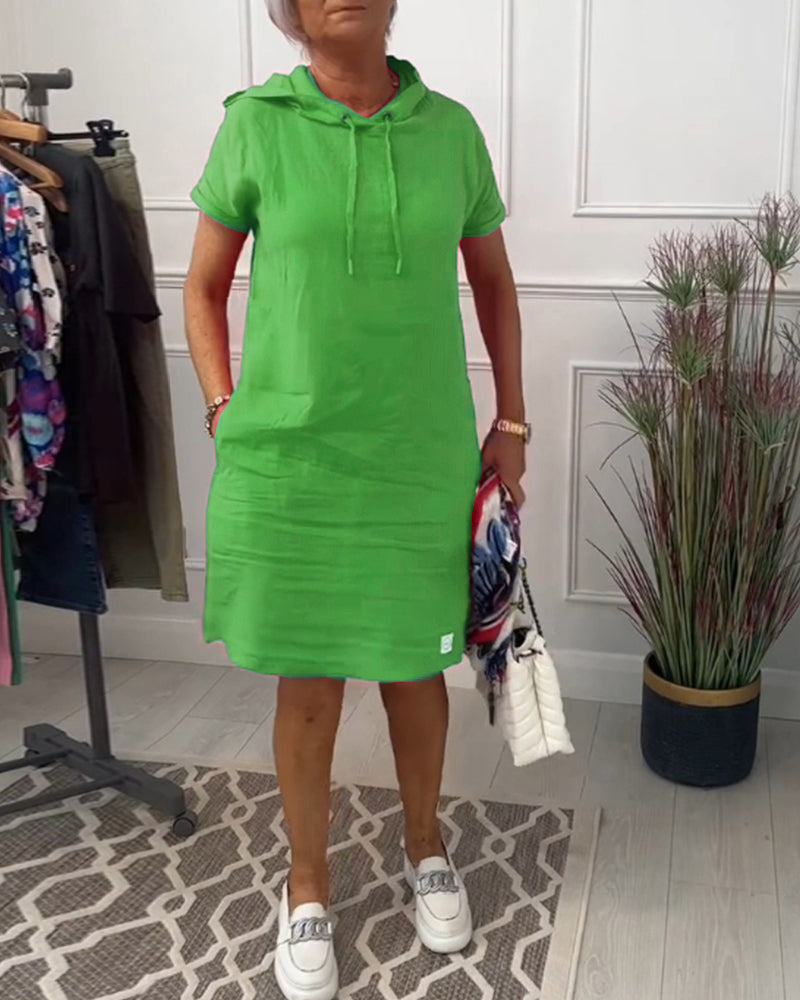 MERETE|VESTIDO DE MANGA CORTA