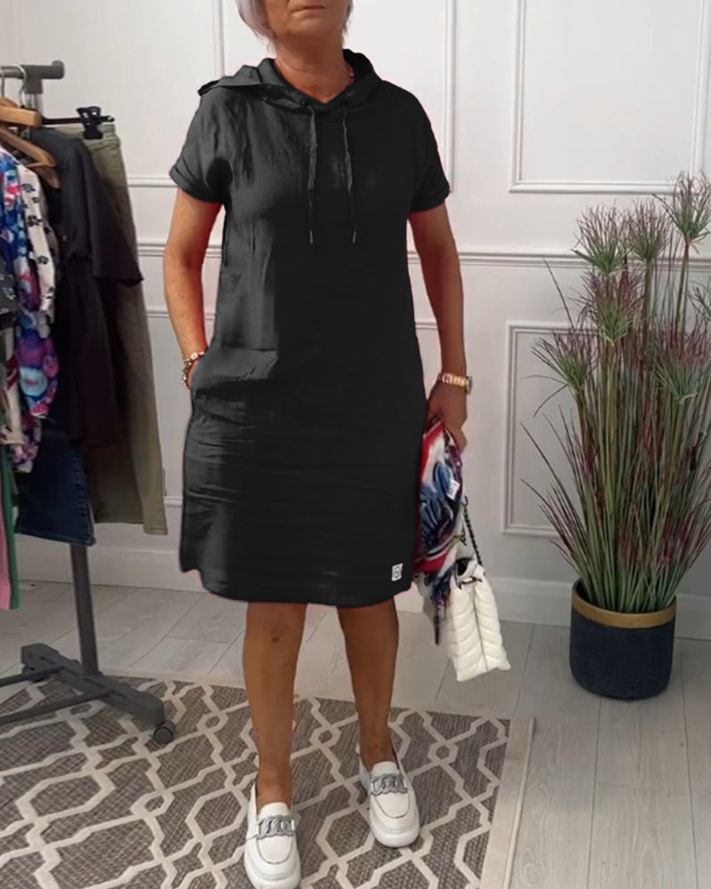 MERETE|VESTIDO DE MANGA CORTA