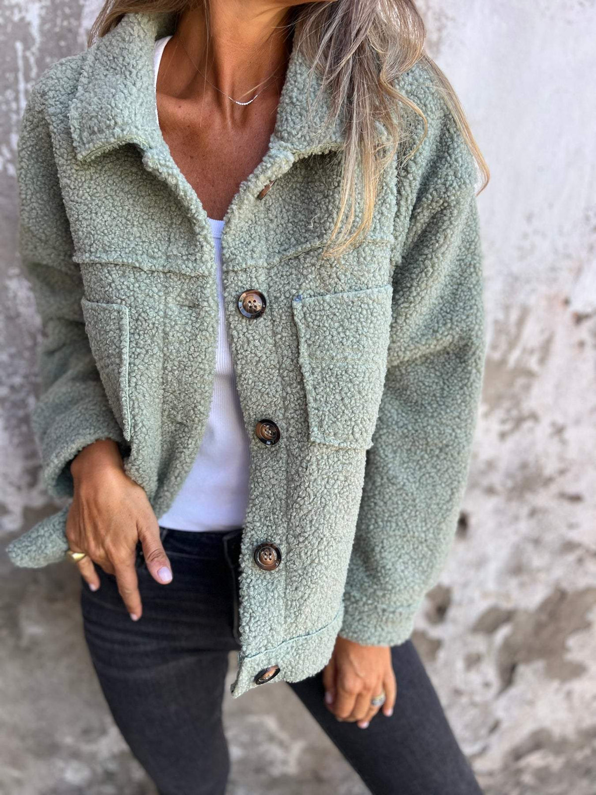 Colette | Abrigo Suave con Cuello Clásico, Cómodo y Elegante