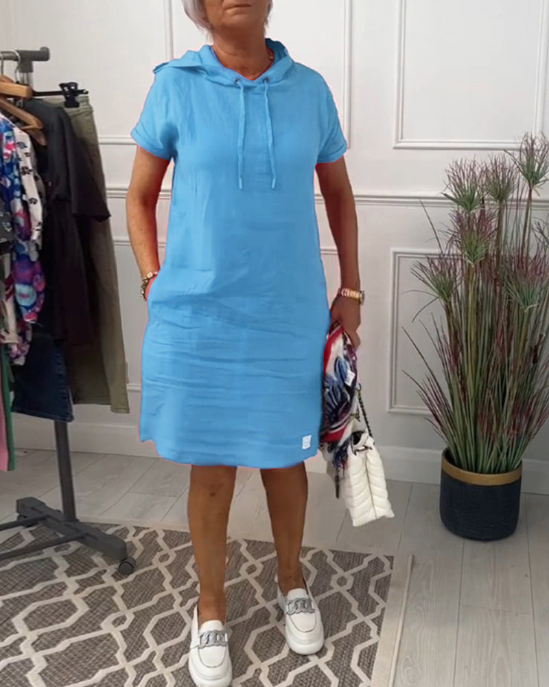 MERETE|VESTIDO DE MANGA CORTA