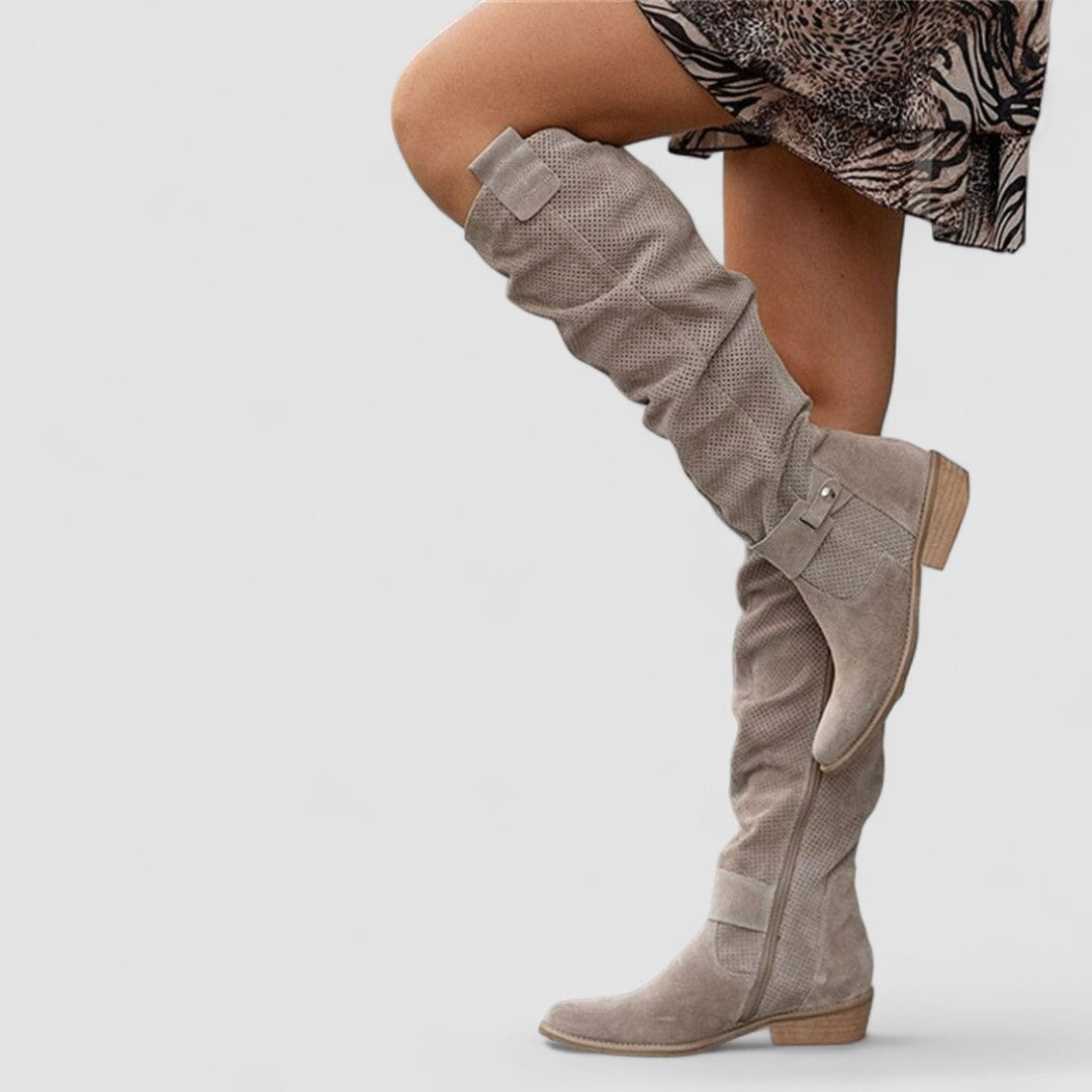Hazel | Botas Camperas Ortopédicas con Suela Antideslizante, Cómodas