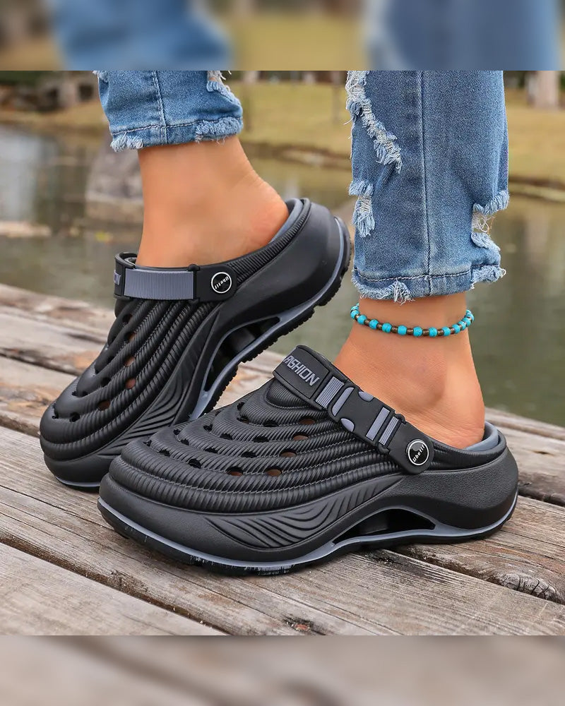 Zuecos Unisex de Playa con Suela Gruesa
