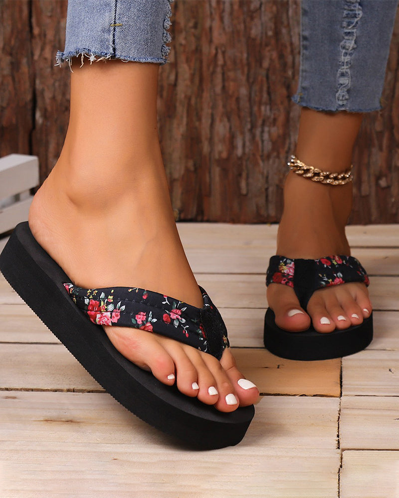 Sandalias de Plataforma de Estilo Coreano