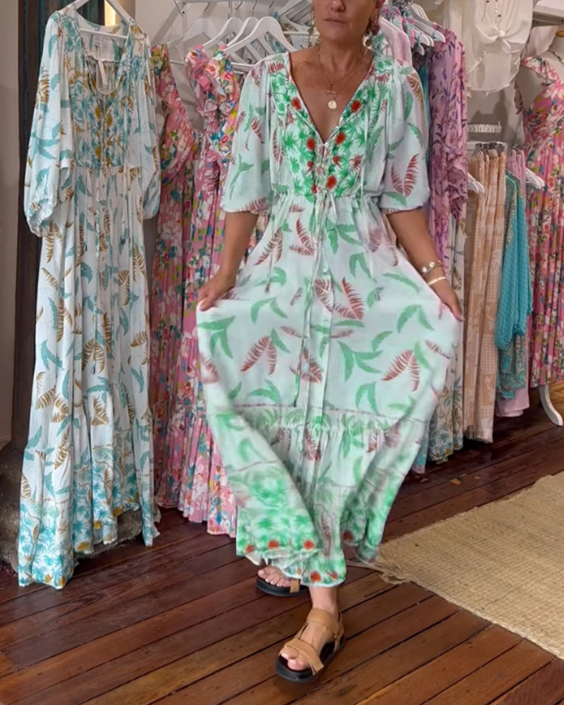 SERAFINA|VESTIDO DE MANGA LARGA