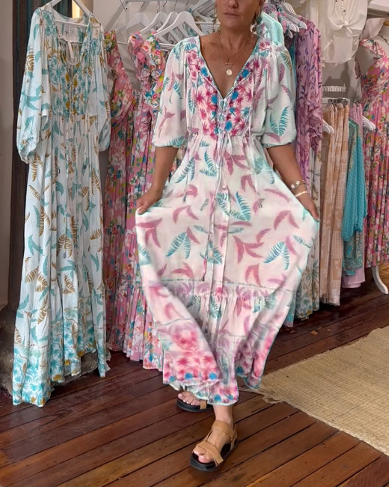 SERAFINA|VESTIDO DE MANGA LARGA