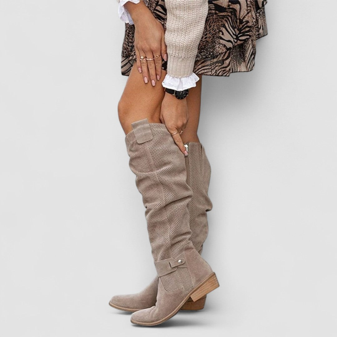 Hazel | Botas Camperas Ortopédicas con Suela Antideslizante, Cómodas