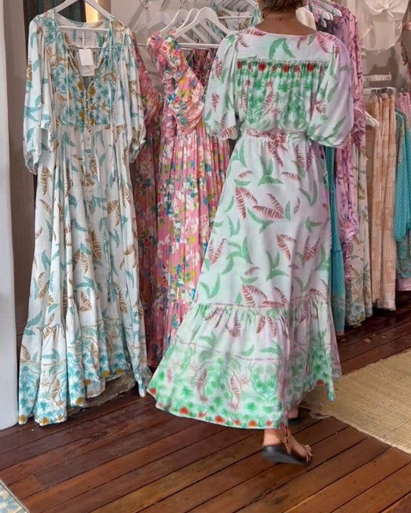 SERAFINA|VESTIDO DE MANGA LARGA