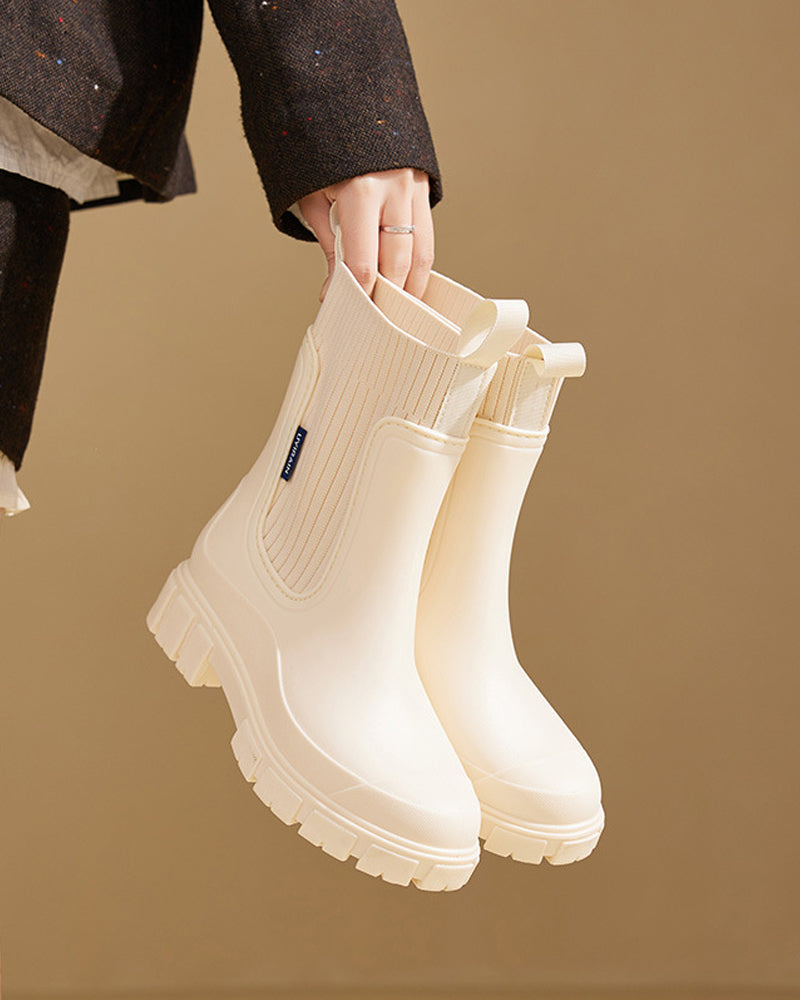 Botines Impermeables de Estilo Militar