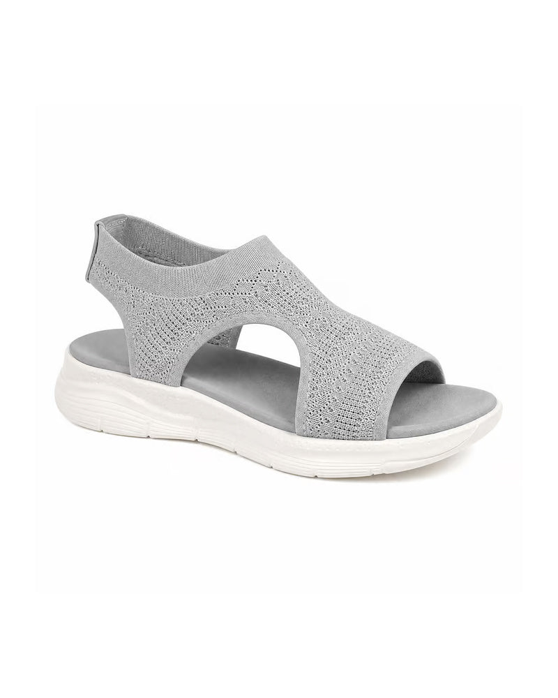 Sandalias Planas de Tejido Transpirable