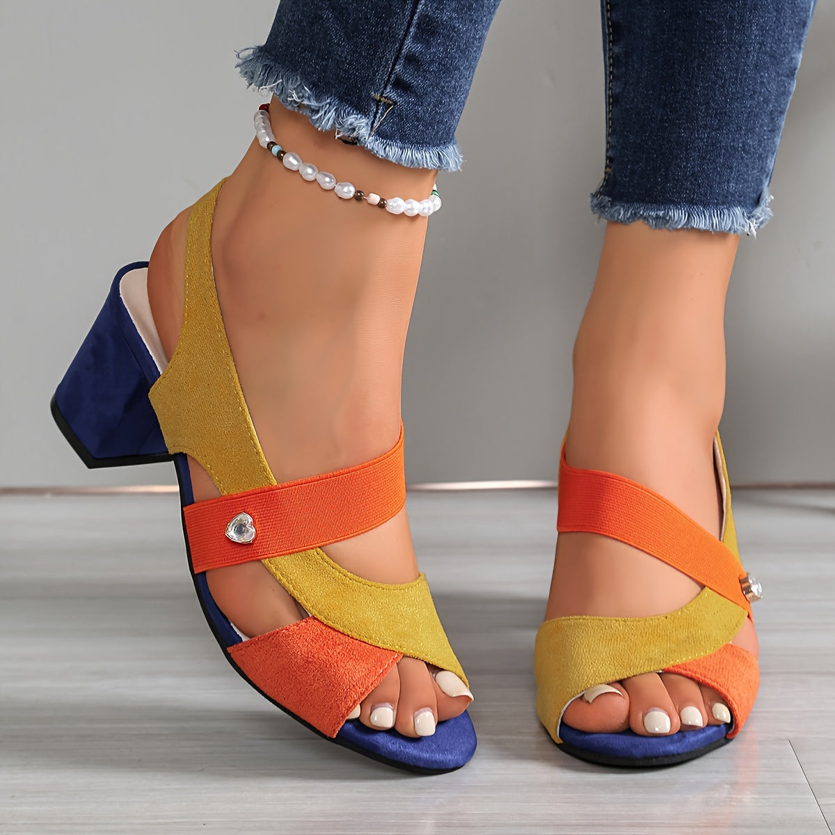 Luz | Zapatos de Tacón Ancho Ortopédicos, Cómodos