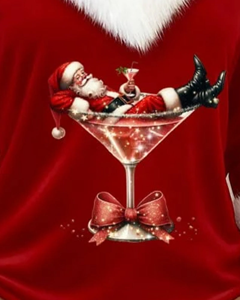 Romilda | Jersey Navideño de Peluche, Espíritu de Fiesta con Estilo