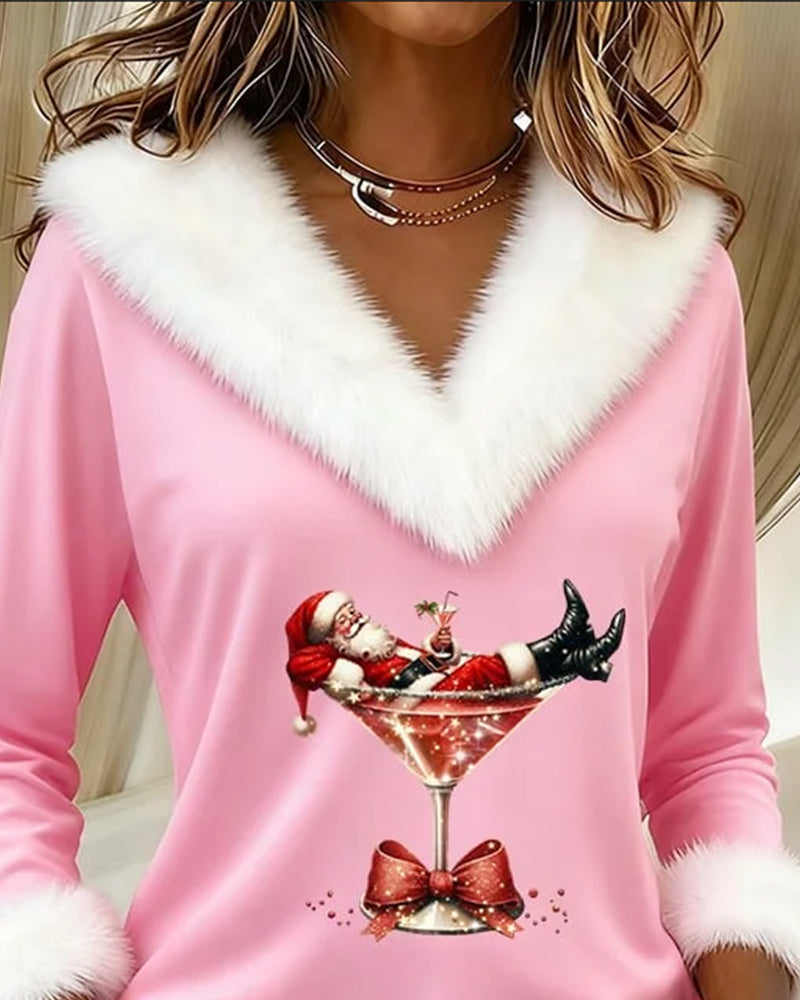 Romilda | Jersey Navideño de Peluche, Espíritu de Fiesta con Estilo