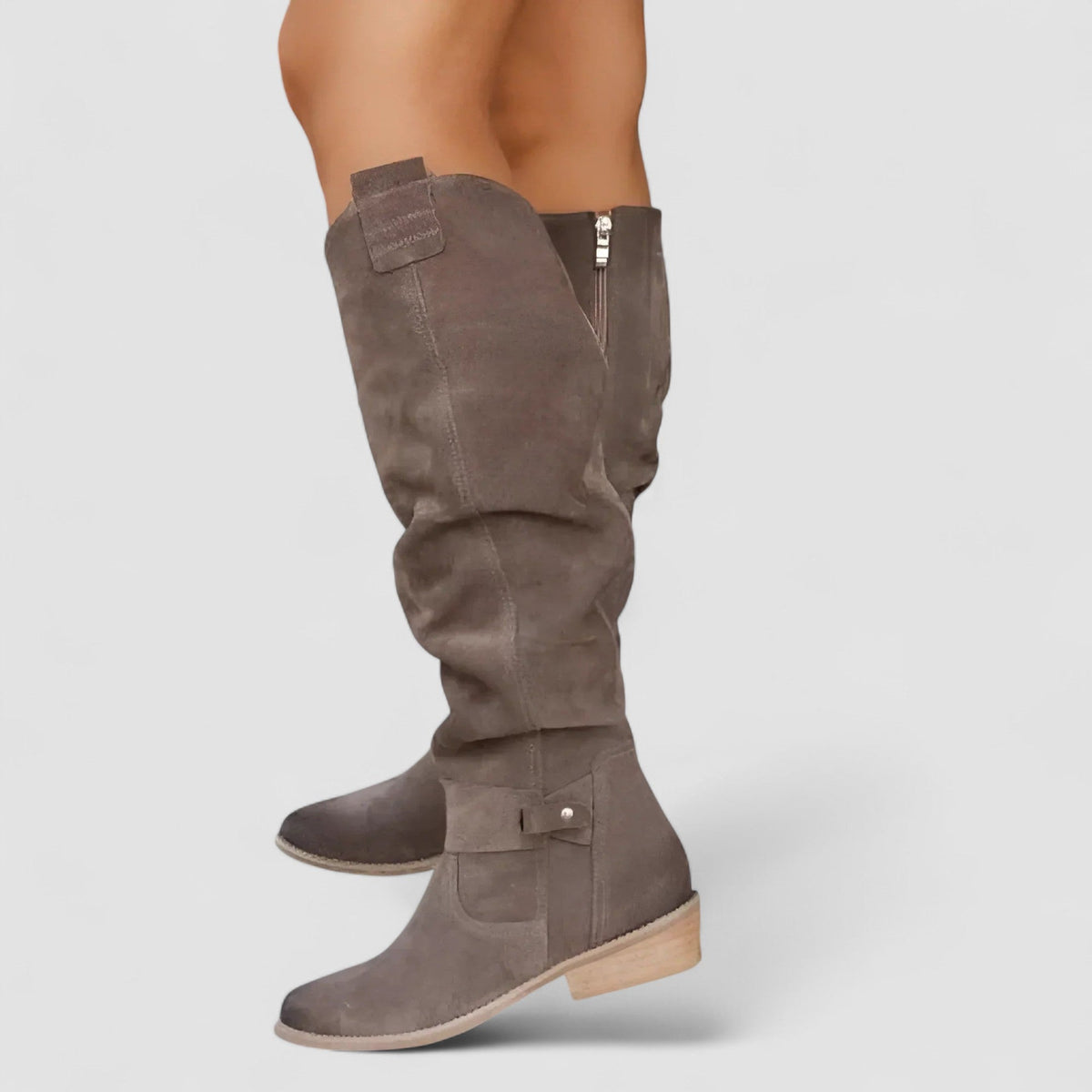 Stefania | Botas Camperas Ortopédicas con Suela de Gel, Cómodas