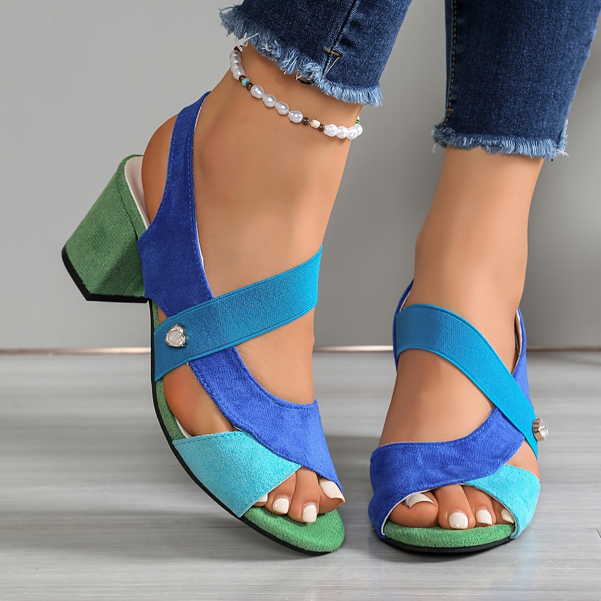 Luz | Zapatos de Tacón Ancho Ortopédicos, Cómodos