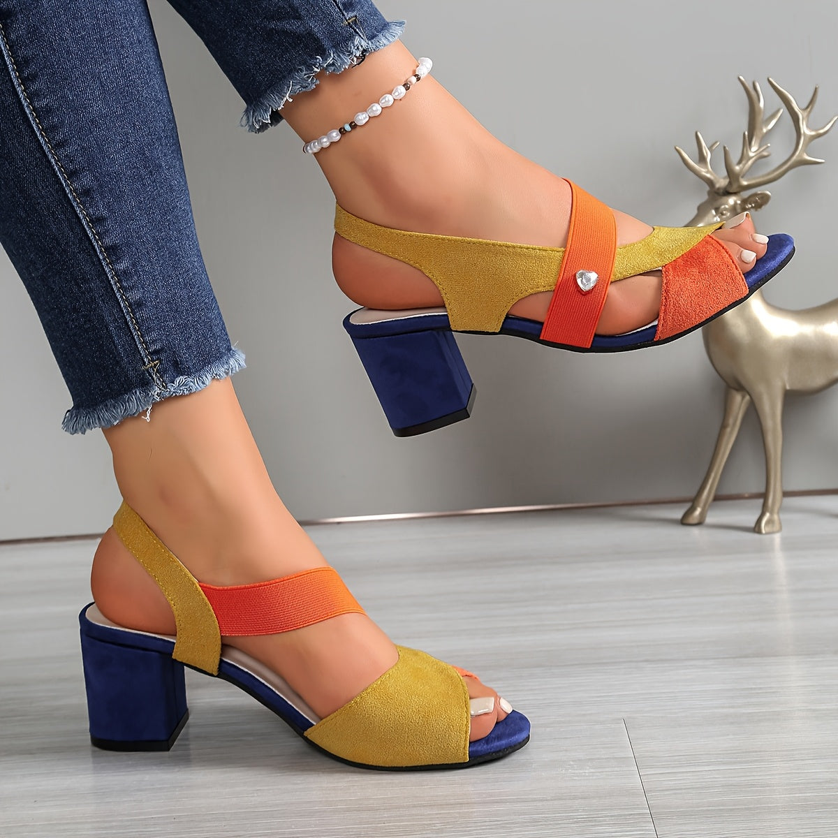 Luz | Zapatos de Tacón Ancho Ortopédicos, Cómodos