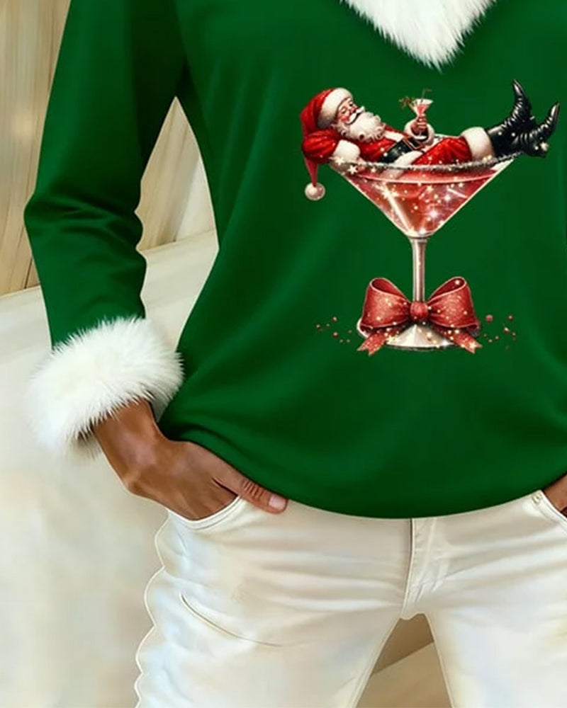 Romilda | Jersey Navideño de Peluche, Espíritu de Fiesta con Estilo
