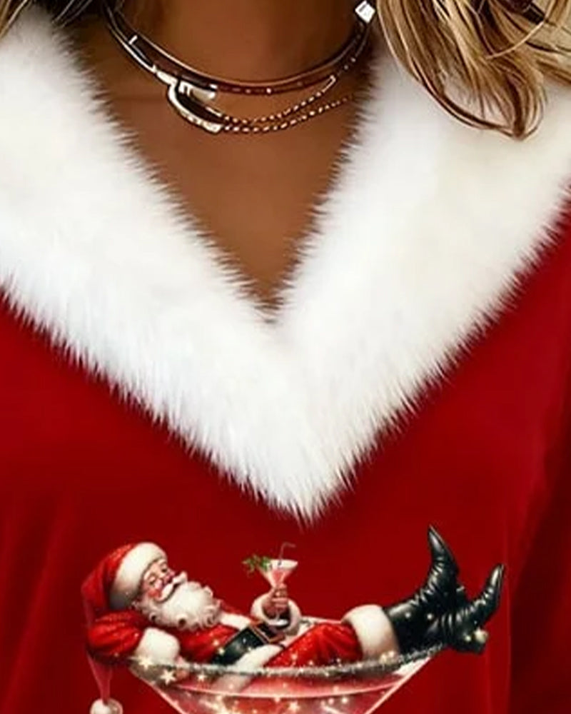 Romilda | Jersey Navideño de Peluche, Espíritu de Fiesta con Estilo