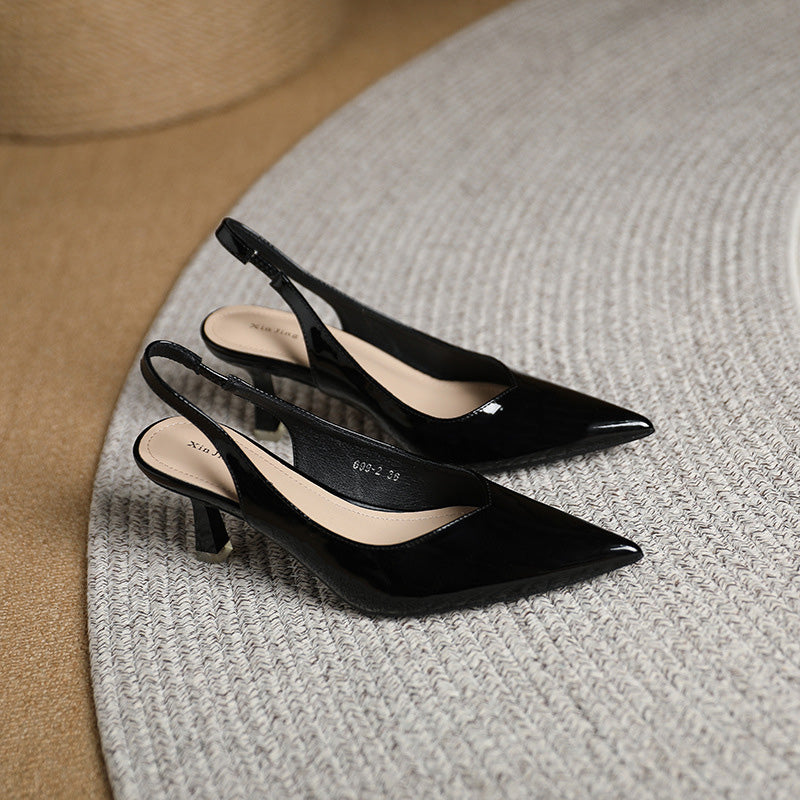 Zapatos de Tacón Alto con Punta Fina