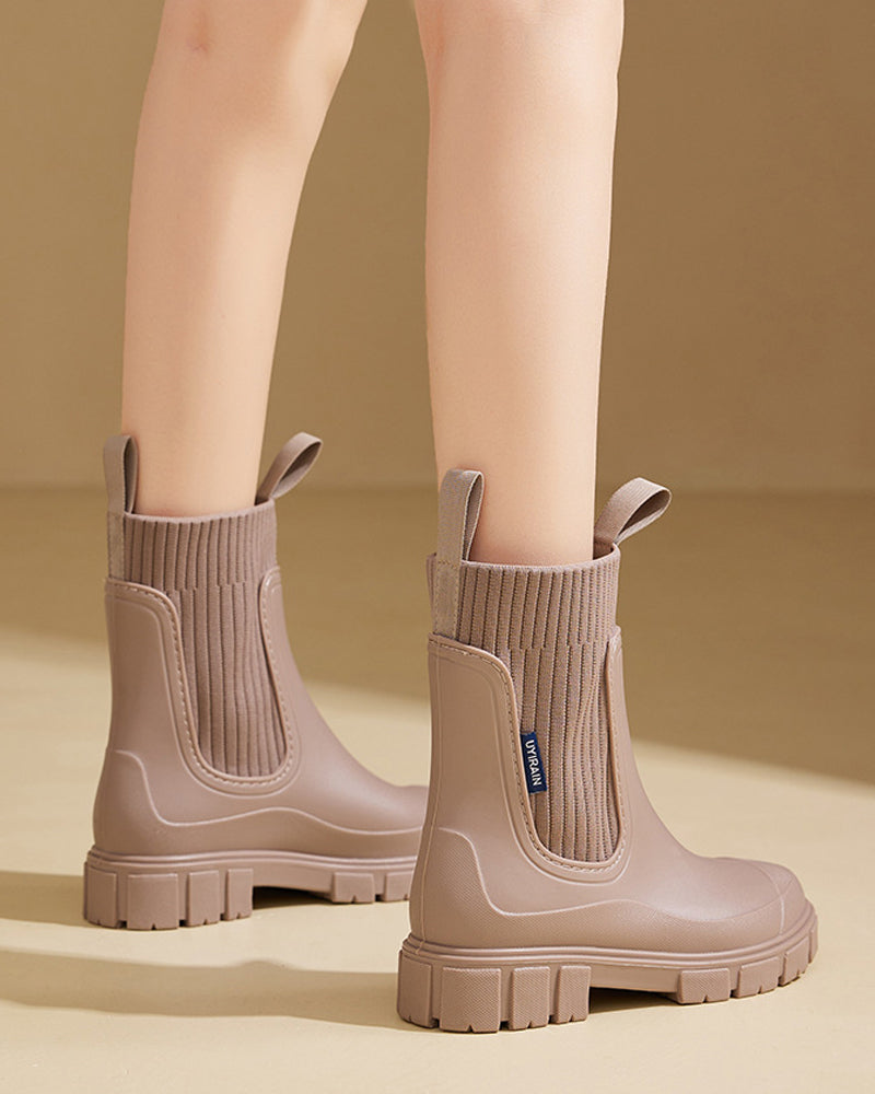 Botines Impermeables de Estilo Militar