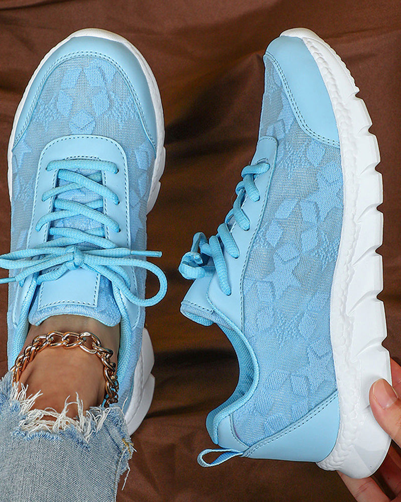 Zapatillas Deportivas Transpirables con Cordones