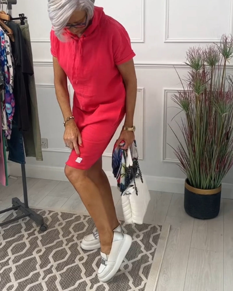 MERETE|VESTIDO DE MANGA CORTA