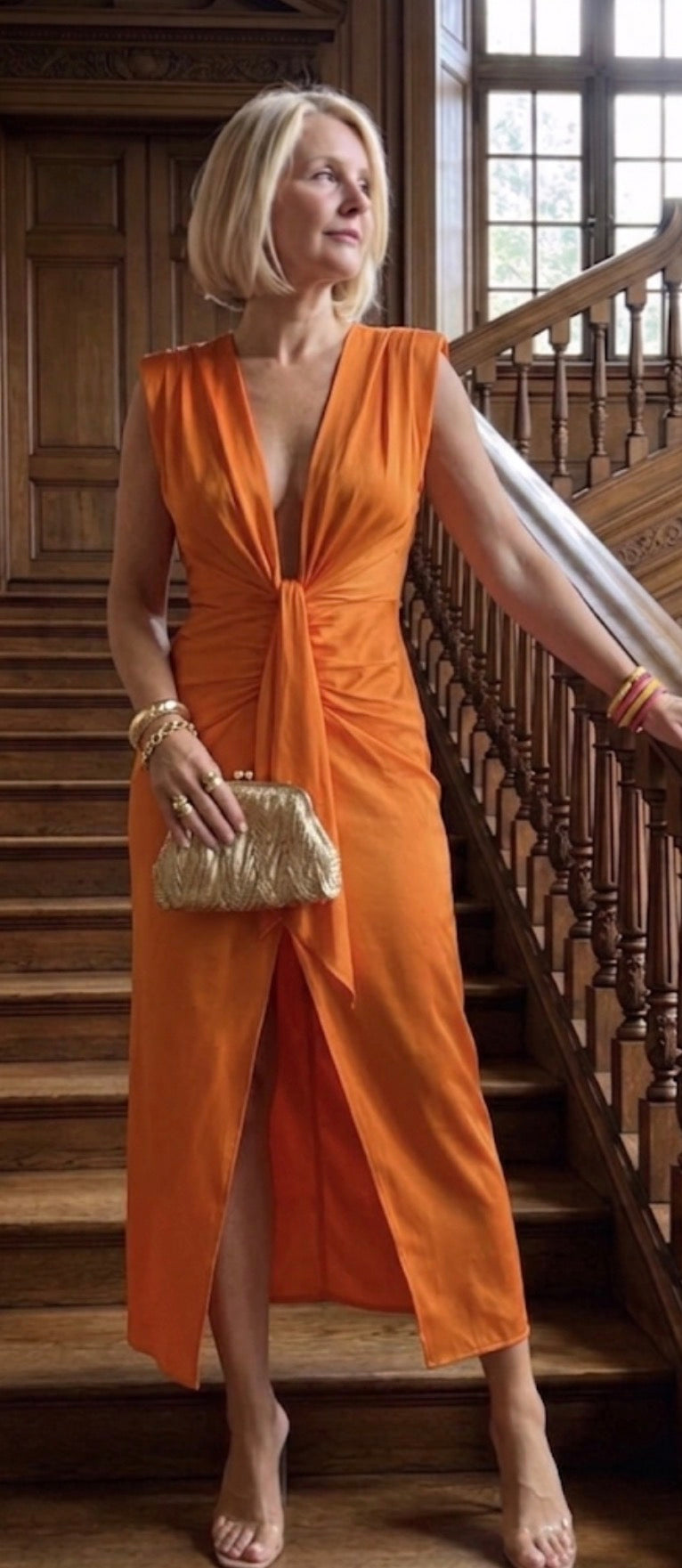 Liliana | Vestido Plisado Elegante, Silueta Impactante