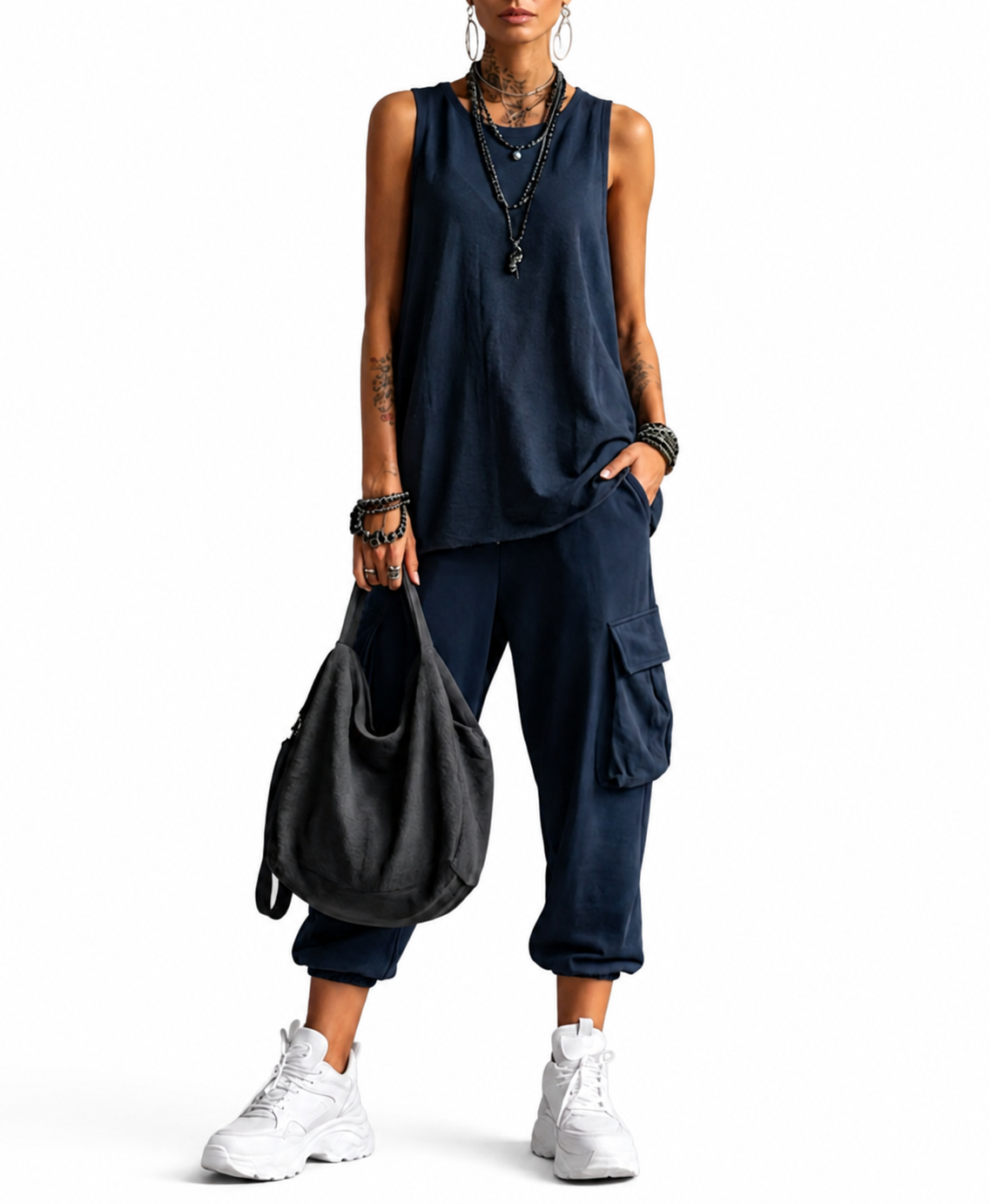 Amira | Conjunto Casual Suave con Bolsillos, Comodidad Chic