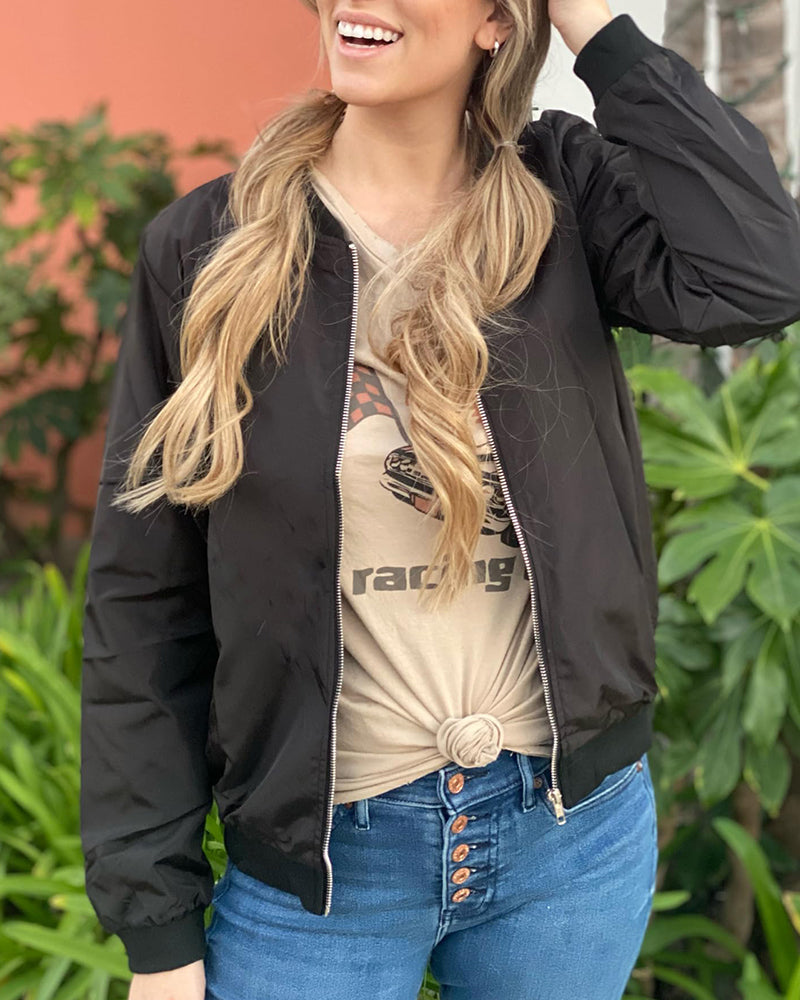 Sheryl | Cazadora Bomber Ligera, Versátil