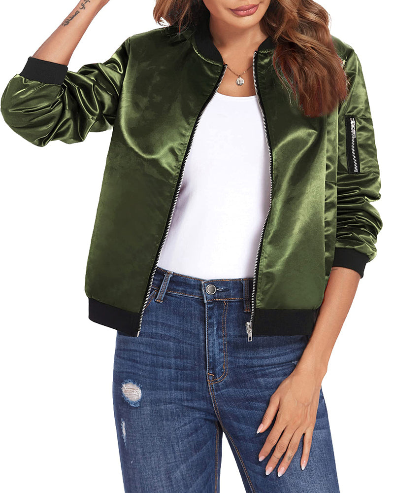 Sheryl | Cazadora Bomber Ligera, Versátil