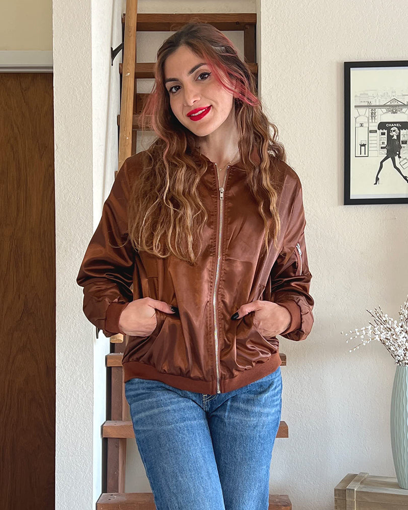 Sheryl | Cazadora Bomber Ligera, Versátil
