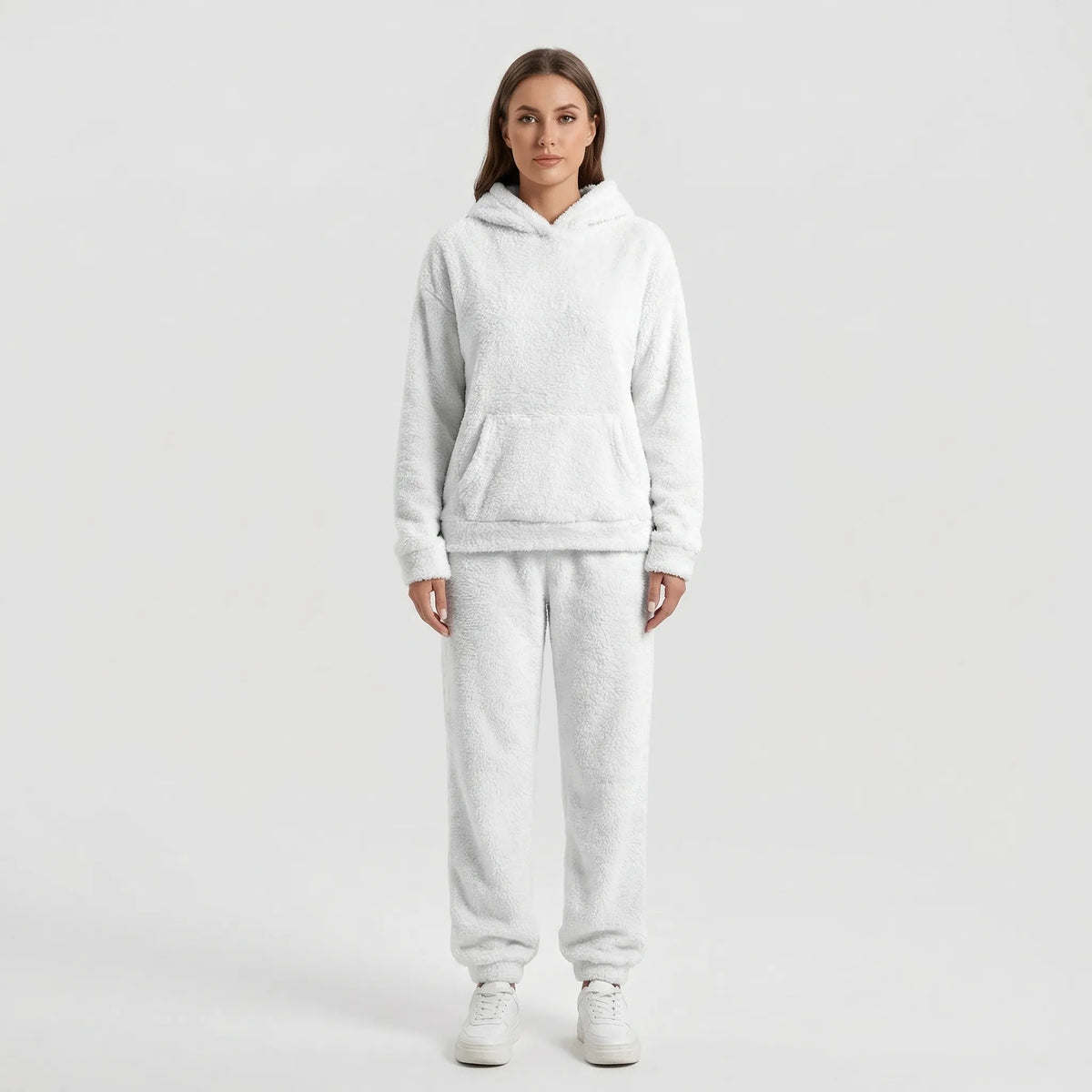 Flavie | Conjunto de Sudadera con Capucha y Pantalón Ancho, Acogedor